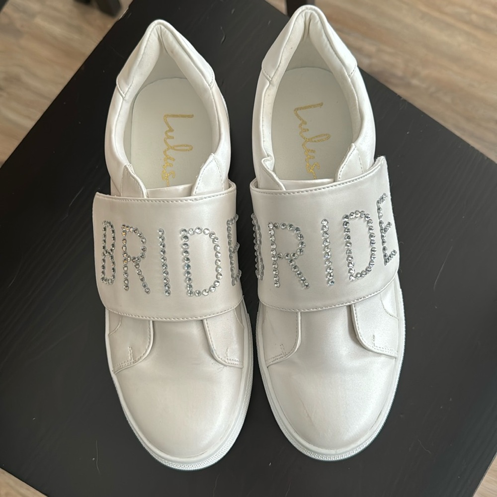Lulu’s Bride Sneakers